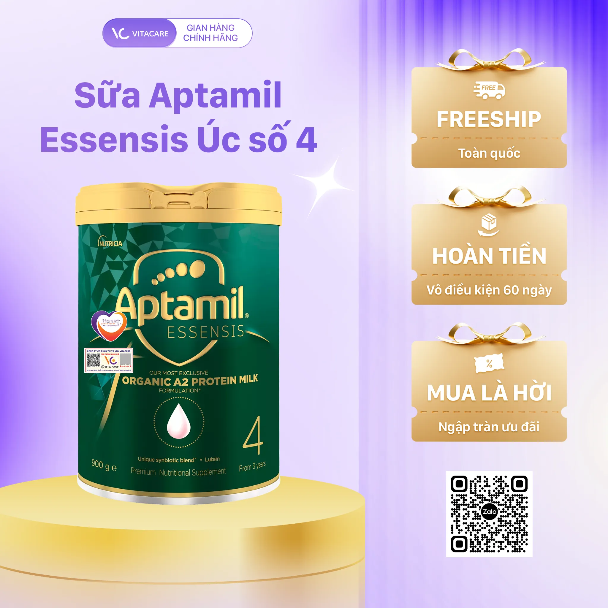 Sữa Aptamil Essensis số 4