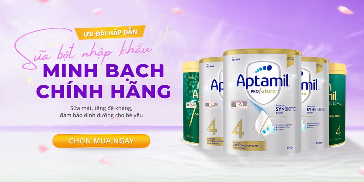 Sữa bột cho bé