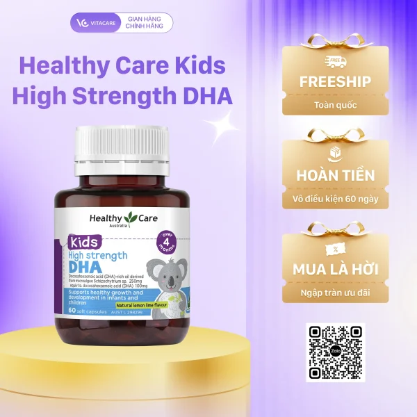 Healthy Care Kids High Strength DHA