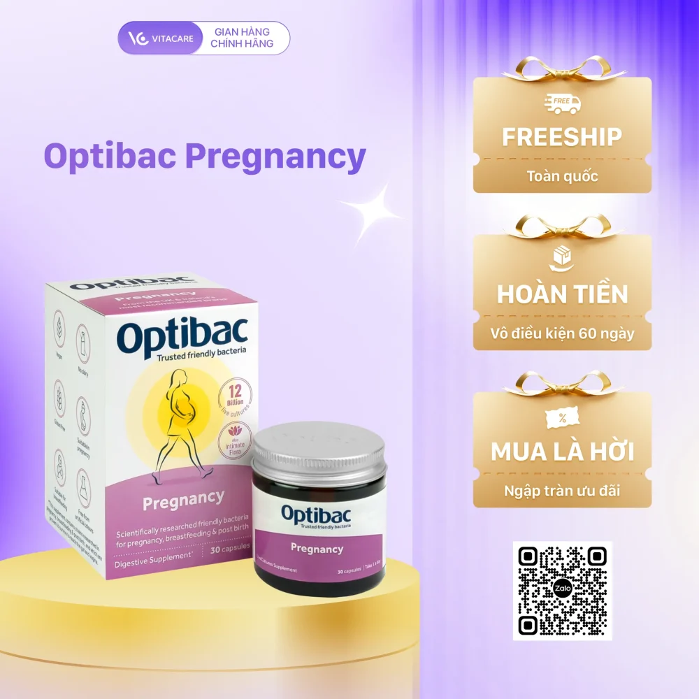 OptiBac Probiotics For Pregnancy 30 viên