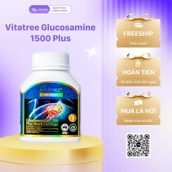 Vitatree Glucosamine 1500 plus Shark Cartilage