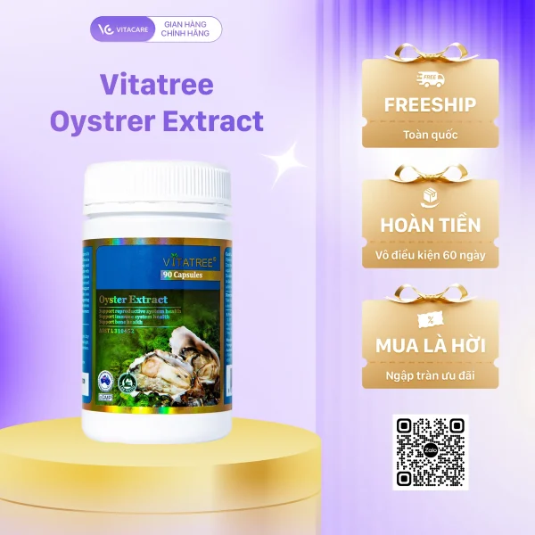 Vitatree Oyster Extract 90 Viên