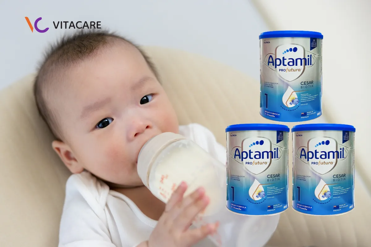 Aptamil Gold Úc bổ sung tổ hợp chất xơ Prebiotic độc quyền nuôi dưỡng hệ lợi khuẩn đường ruột Aptamil Gold Úc bổ sung tổ hợp chất xơ Prebiotic độc quyền nuôi dưỡng hệ lợi khuẩn đường ruột