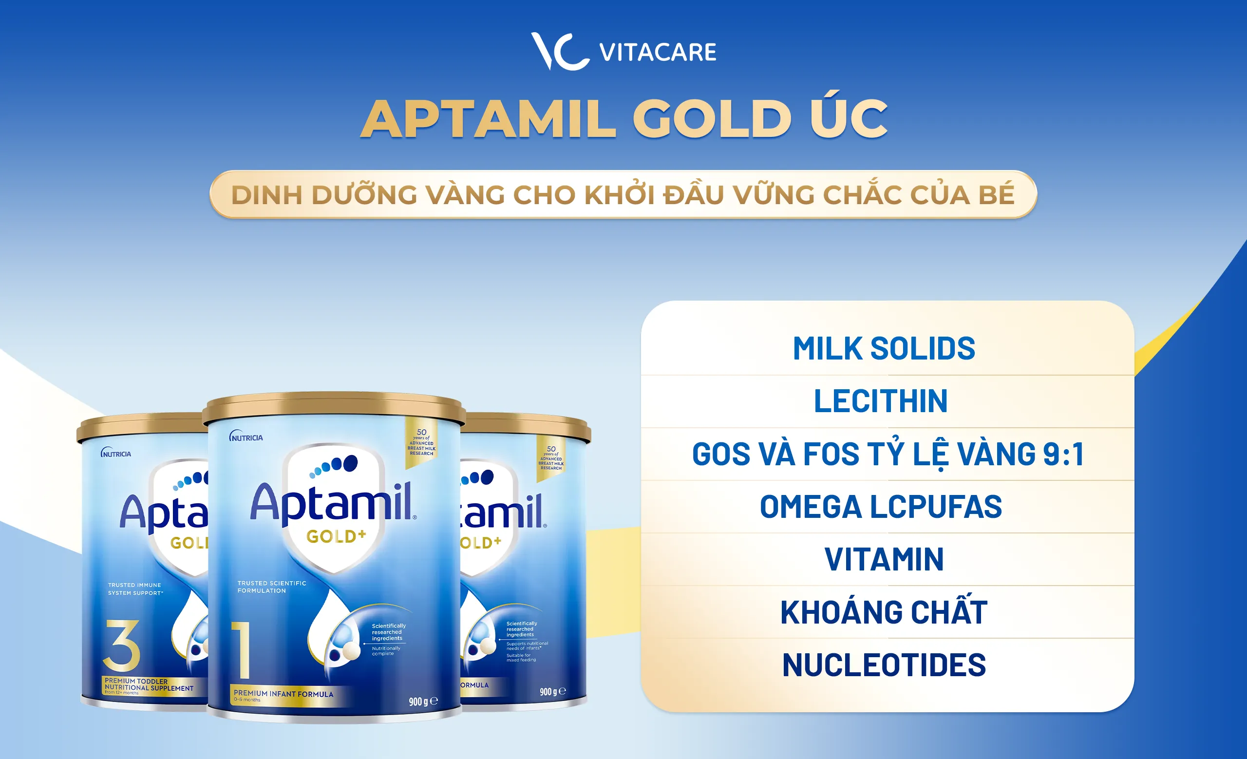 Sữa Aptamil Gold Úc có tốt không?
