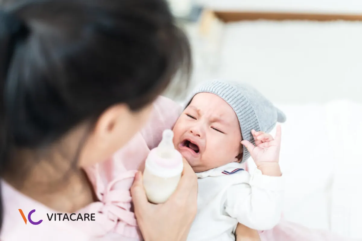 Bé biếng bú sữa công thức