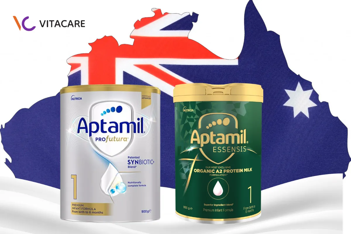 Sữa công thức Aptamil vị mát, dễ hấp thu như sữa mẹ Sữa công thức Aptamil vị mát, dễ hấp thu như sữa mẹ