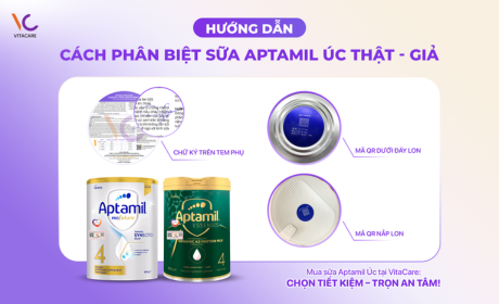 Phân biệt sữa aptamil úc thật giả