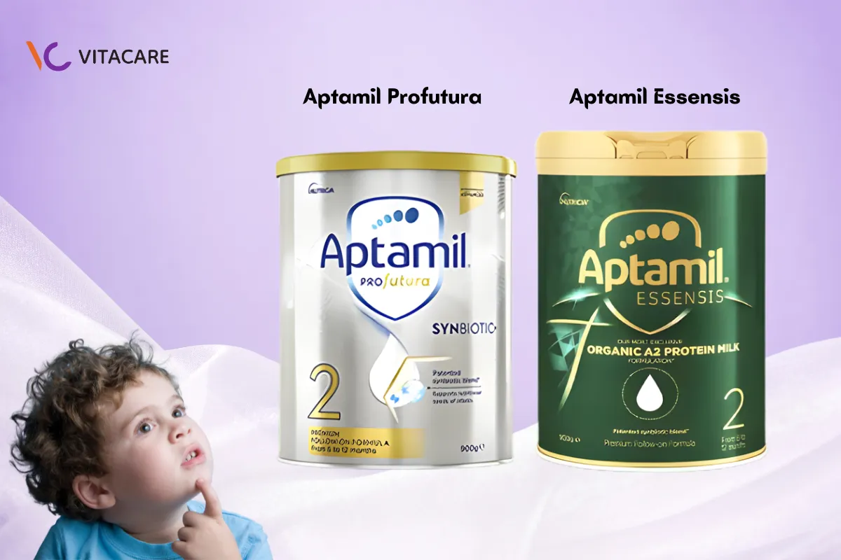 So sánh aptamil profutura và aptamil essensis