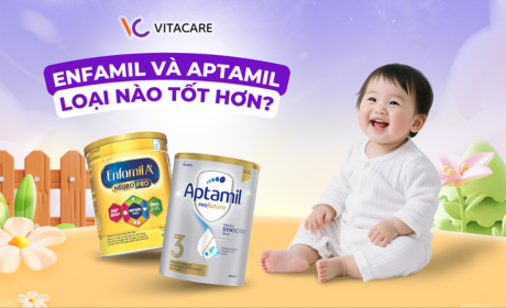 So sánh sữa Enfamil và Aptamil