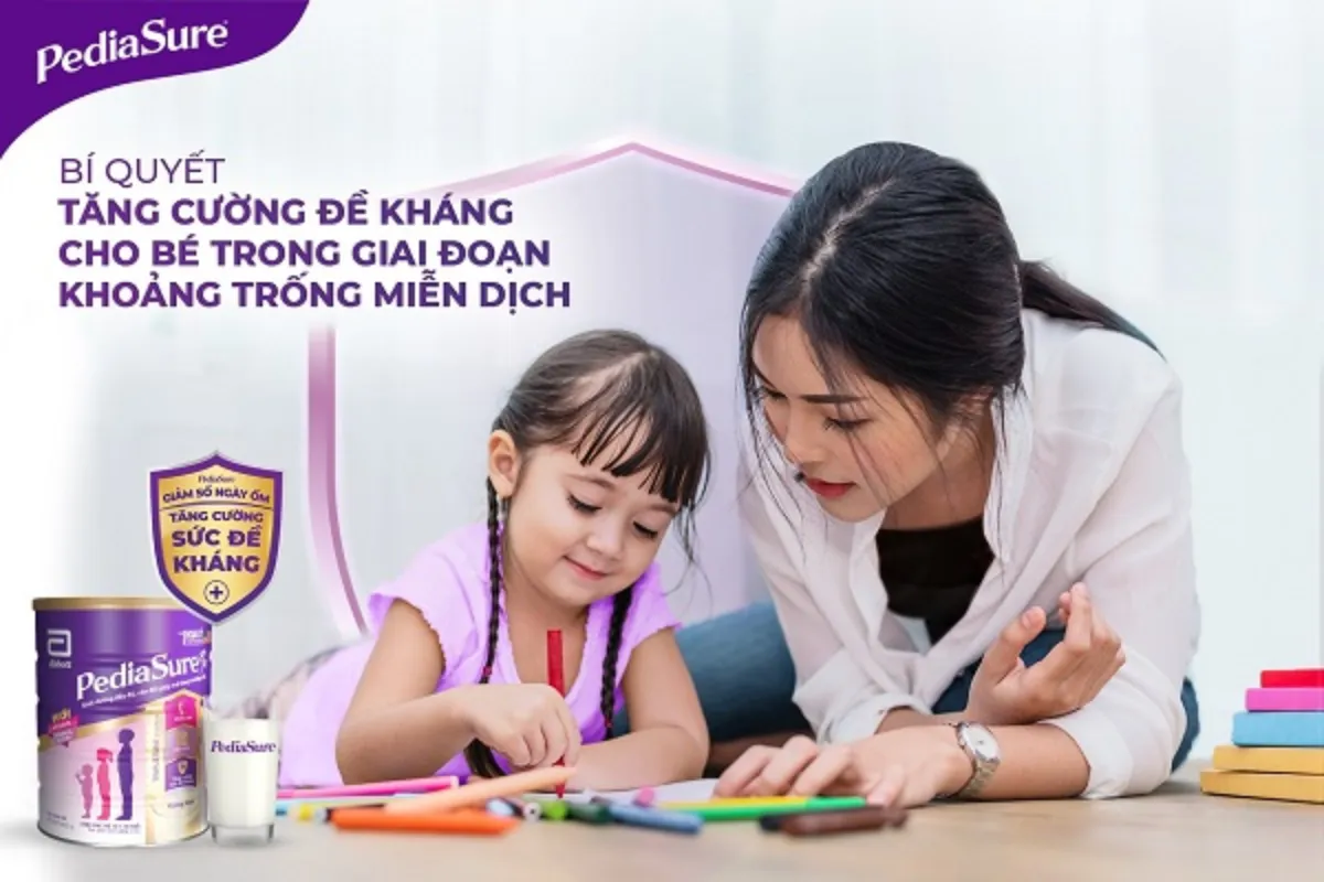 Pediasure tăng cường đề kháng cho trẻ từ 2 – 10 tuổi Pediasure tăng cường đề kháng cho trẻ từ 2 – 10 tuổi