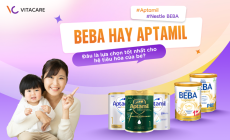 So sánh sữa beba và aptamil