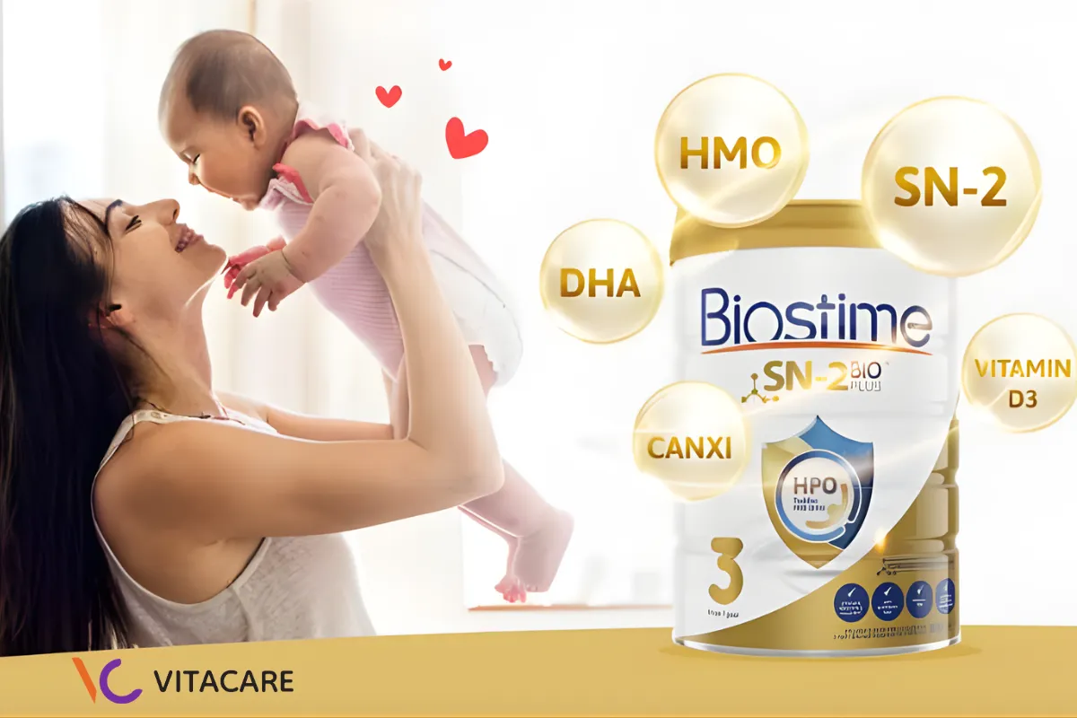 Biostime là thương hiệu sữa công thức cao cấp đến từ Úc