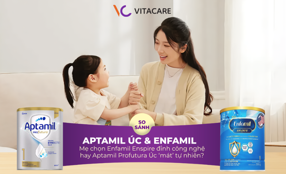 So sánh sữa enspire và aptamil úc