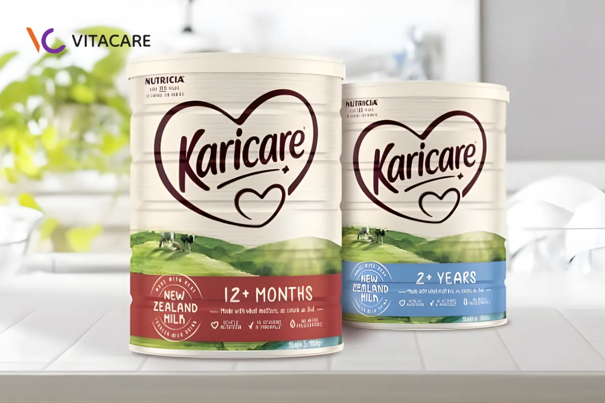 Sữa Karicare dịu nhẹ và thân thiện với hệ tiêu hóa