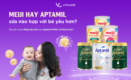 So sánh sữa meiji và aptamil