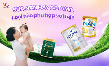 So sánh sữa nan và aptamil