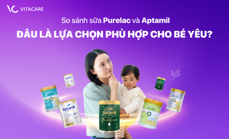 So sánh sữa purelac và aptamil