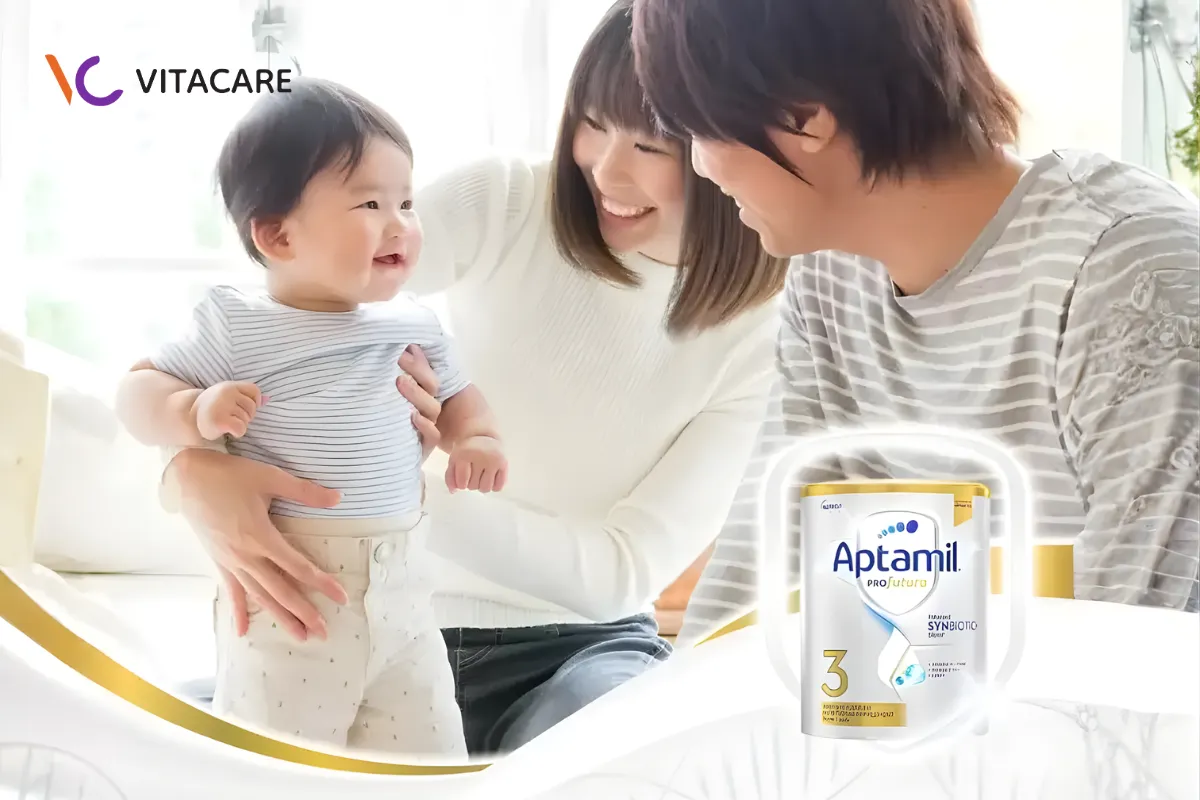 Aptamil Úc phù hợp cho trẻ từ 0 đến trên 3 tuổi
