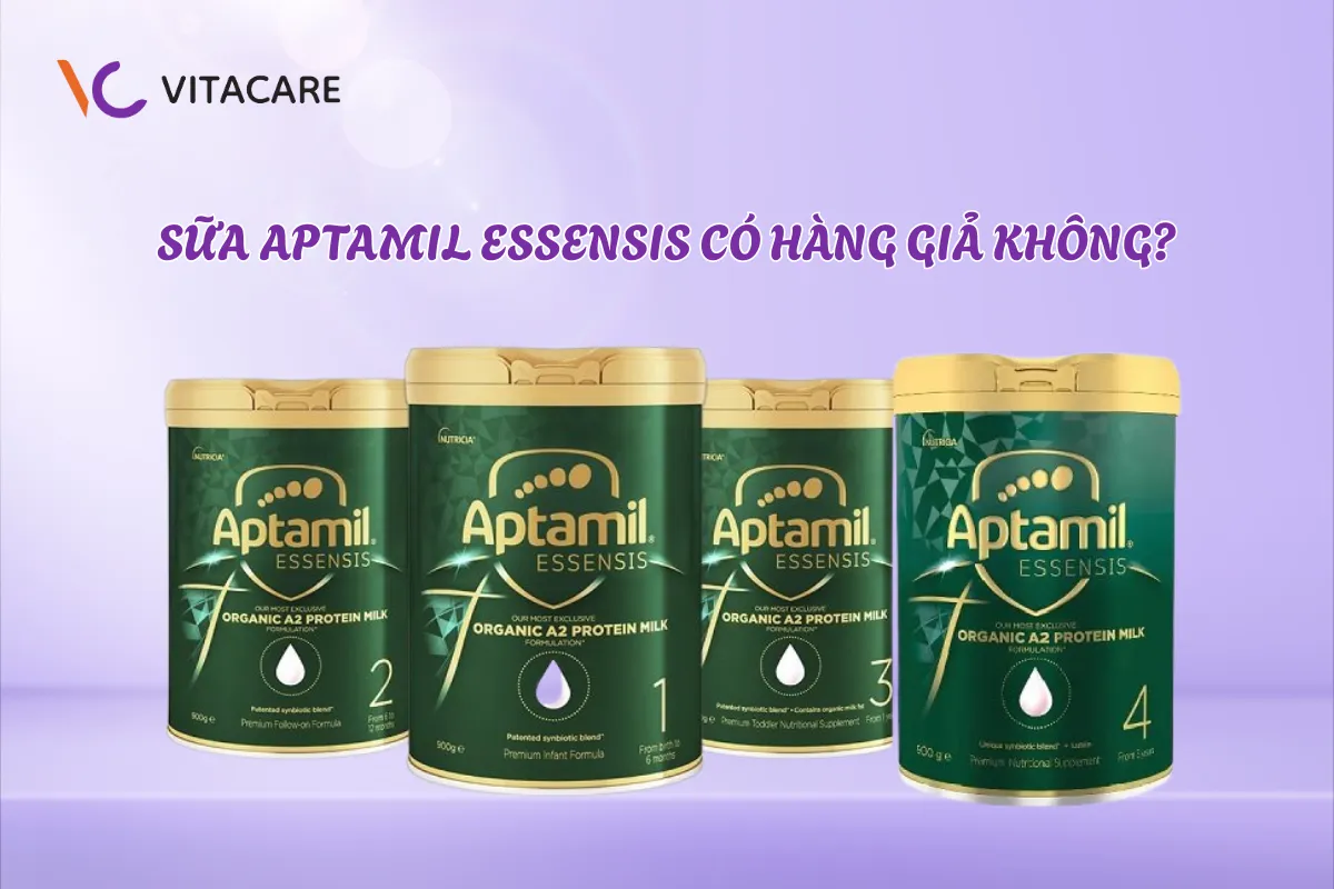 Sữa Aptamil Essensis có hàng giả không? Sữa Aptamil Essensis có hàng giả không?