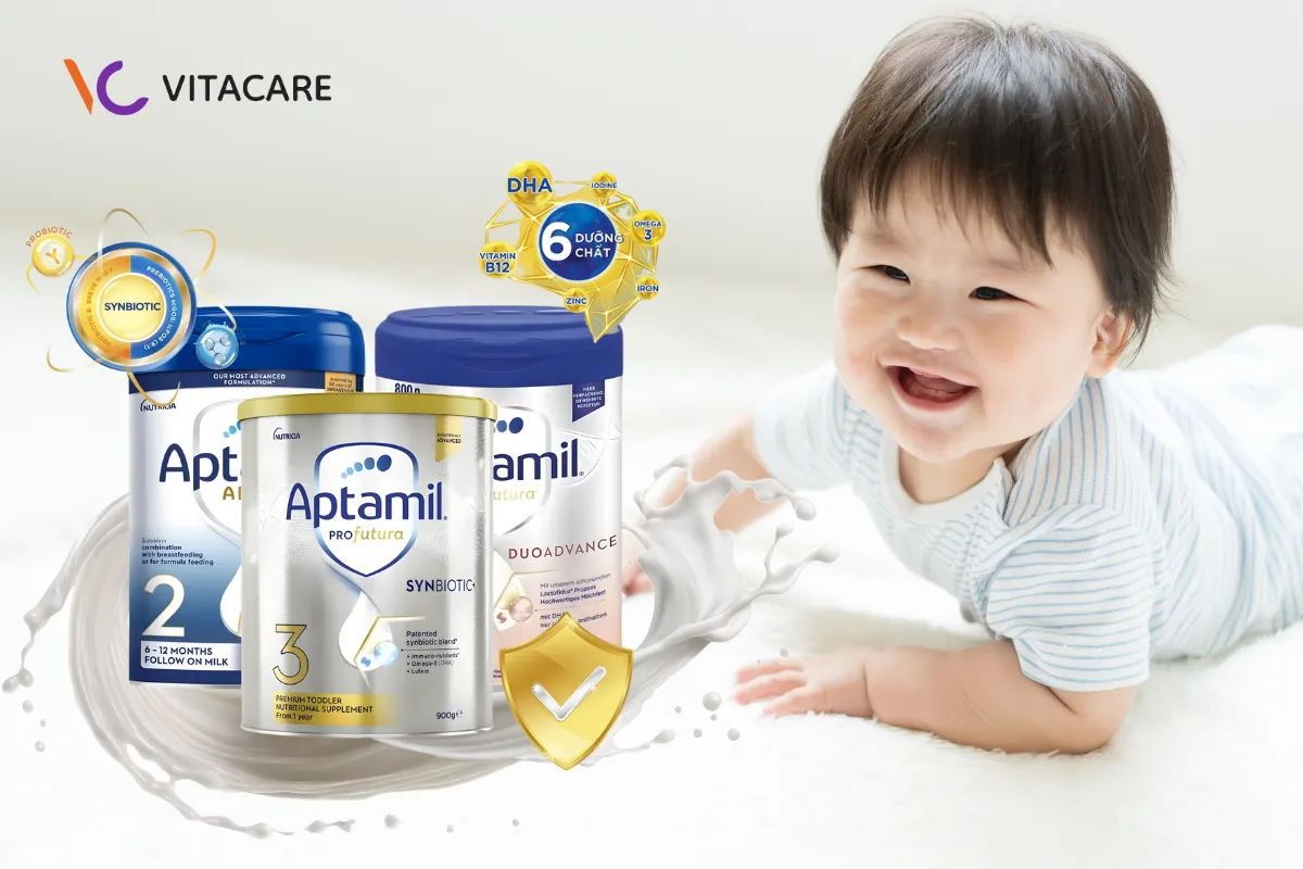 Sữa Aptamil giúp bé phát triển toàn diện Sữa Aptamil giúp bé phát triển toàn diện