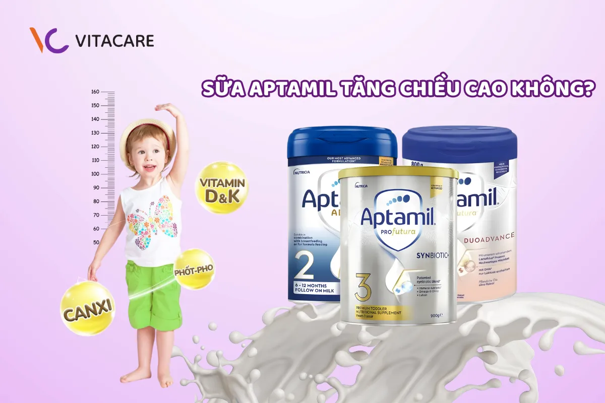 Sữa aptamil có tăng chiều cao không? Sữa aptamil có tăng chiều cao không?
