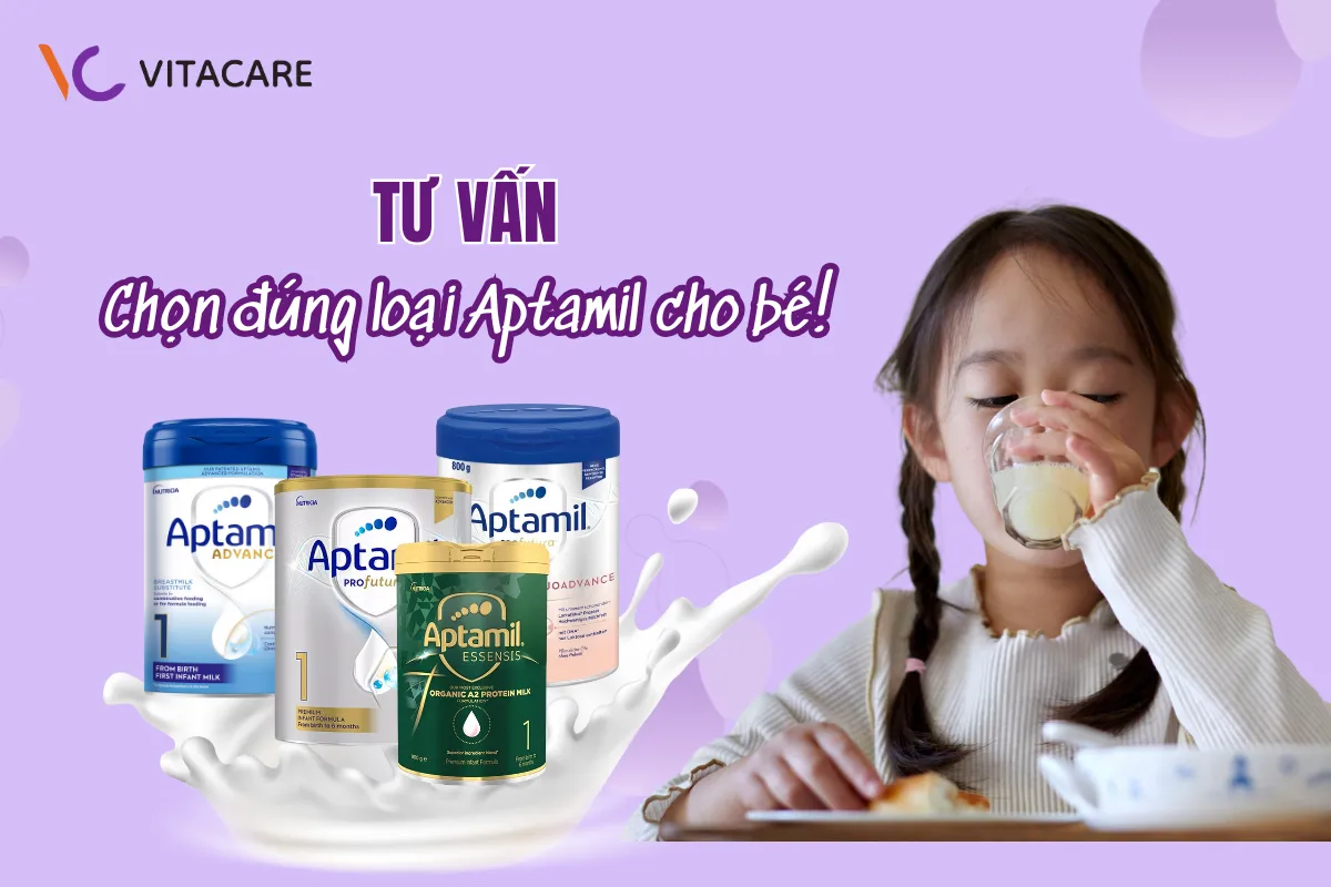Tư vấn chọn đúng loại Aptamil cho bé! Tư vấn chọn đúng loại Aptamil cho bé!