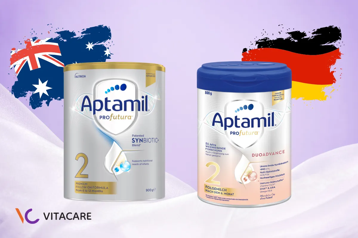 Sữa aptamil đức và úc loại nào tốt hơn