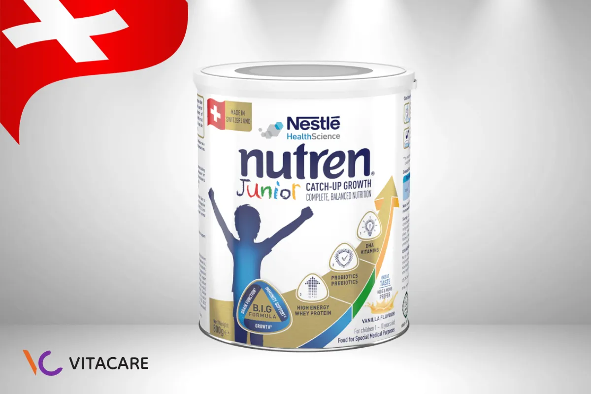 Sữa công thức cho bé 1 tuổi Nutren Junior Sữa công thức cho bé 1 tuổi Nutren Junior