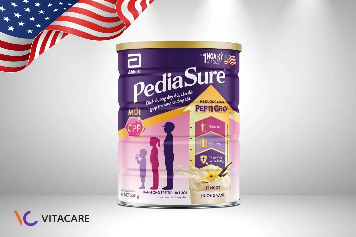 Sữa Abbott PediaSure BA cho trẻ 1 tuổi Sữa Abbott PediaSure BA cho trẻ 1 tuổi