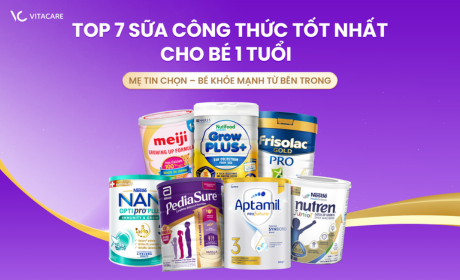 Sữa công thức cho bé 1 tuổi