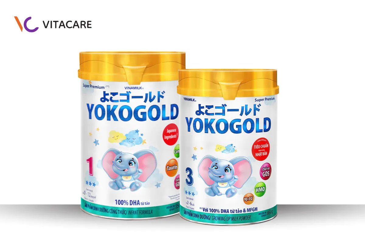 Sữa công thức cho bé YokoGold giúp bé thông minh Sữa công thức cho bé YokoGold giúp bé thông minh