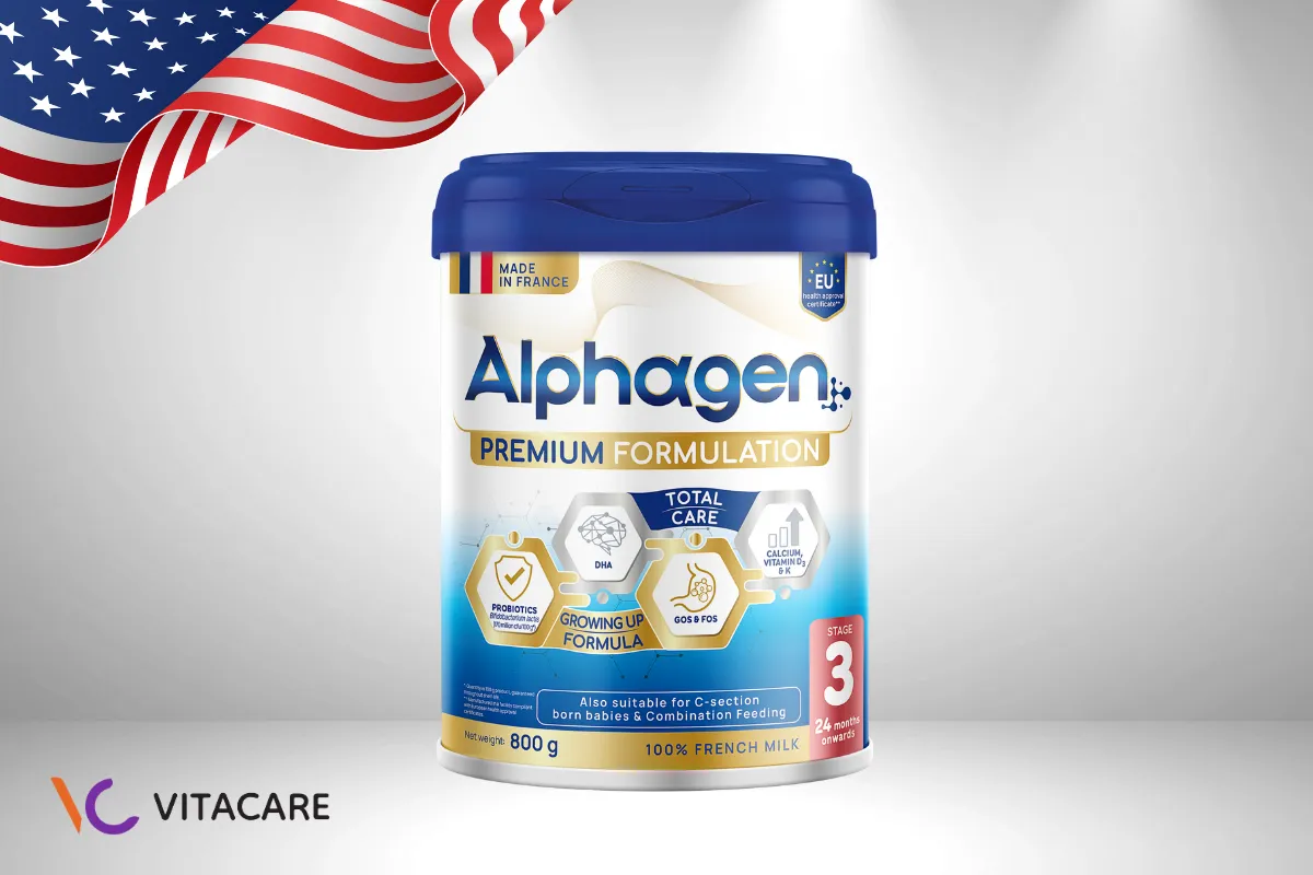Sữa Alphagen Premium Formula cho bé 3 tuổi Sữa Alphagen Premium Formula cho bé 3 tuổi