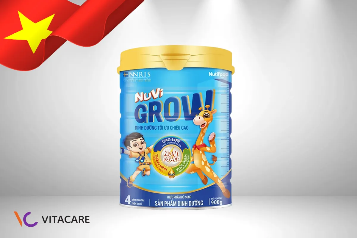 Sữa công thức cho bé 3 tuổi Nuvita Grow 4 Sữa công thức cho bé 3 tuổi Nuvita Grow 4