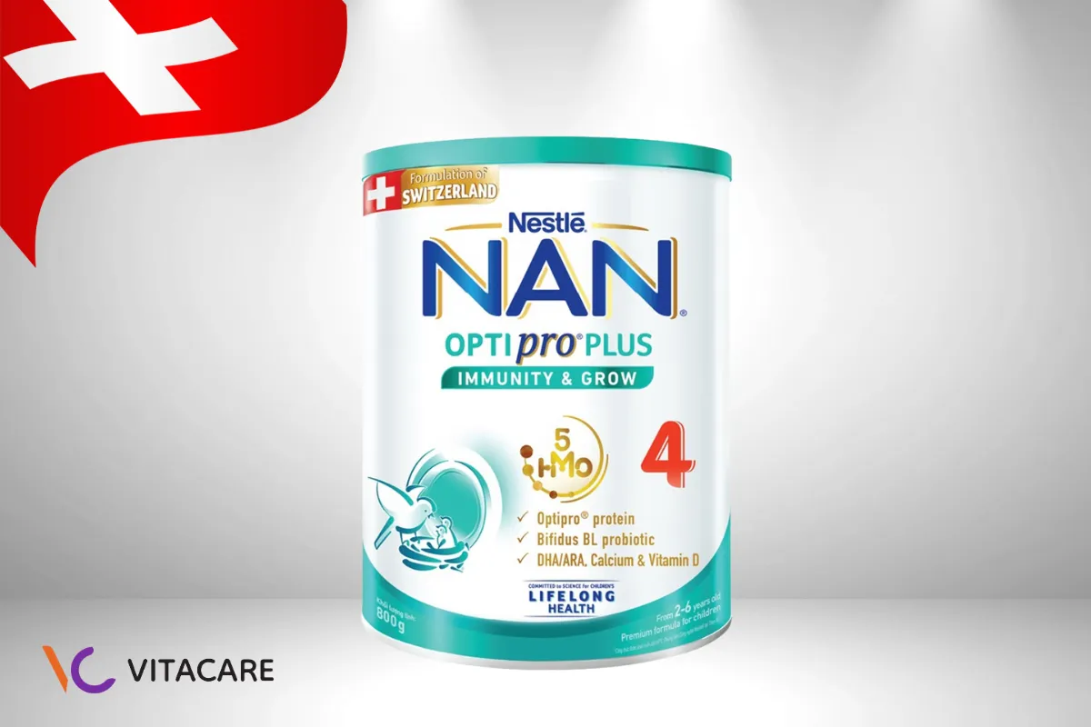 Sữa công thức NAN Optipro Plus 4 cho trẻ 3 tuổi Sữa công thức NAN Optipro Plus 4 cho trẻ 3 tuổi