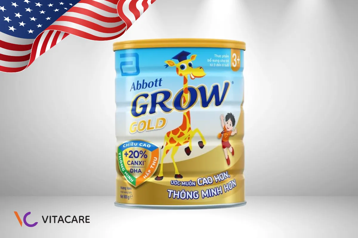Sữa công thức Abbott Grow Gold 3 plus Sữa công thức Abbott Grow Gold 3 plus