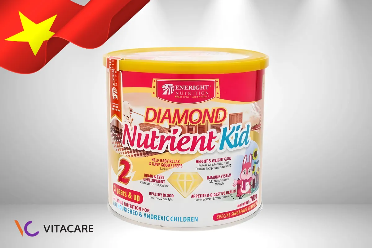 Sữa Diamond Nutrient Kid 2 cho trẻ 3 tuổi Sữa Diamond Nutrient Kid 2 cho trẻ 3 tuổi