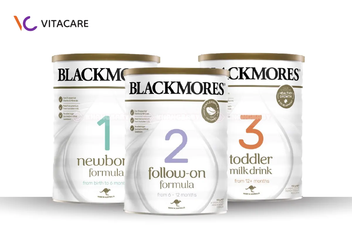 Sữa công thức cho bé Blackmores sạch, tinh khiết tiêu chuẩn Úc Sữa công thức cho bé Blackmores sạch, tinh khiết tiêu chuẩn Úc