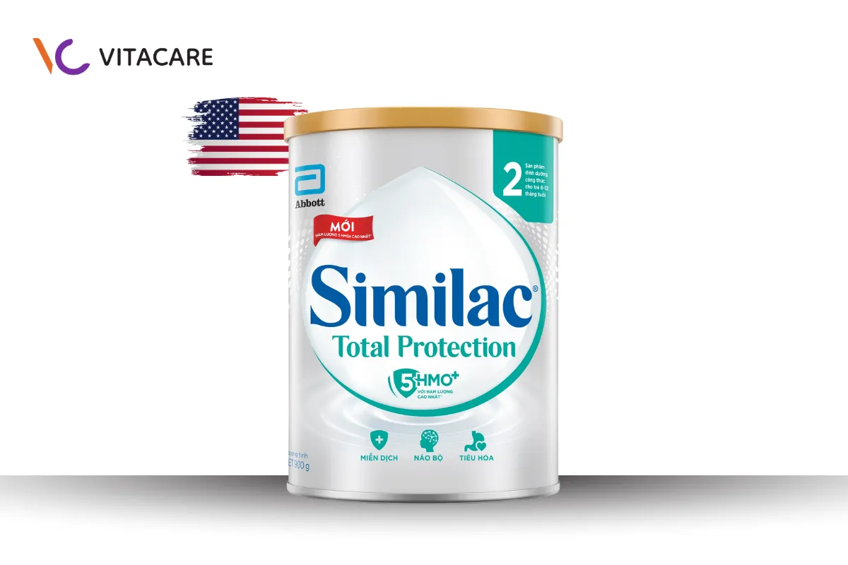 Sữa công thức cho bé dưới 1 tuổi Similac Total Protection số 2 Sữa công thức cho bé dưới 1 tuổi Similac Total Protection số 2