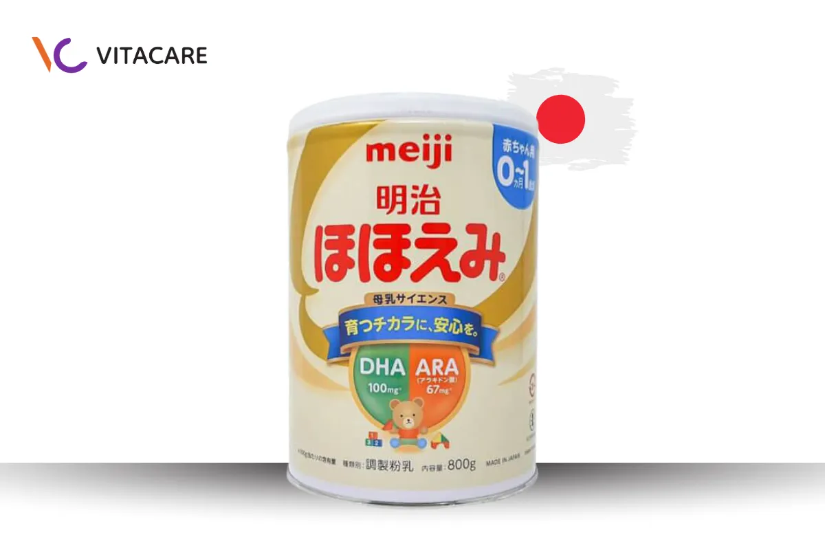 Sữa bột cho trẻ dưới 1 tuổi Meiji Hohoemi Sữa bột cho trẻ dưới 1 tuổi Meiji Hohoemi