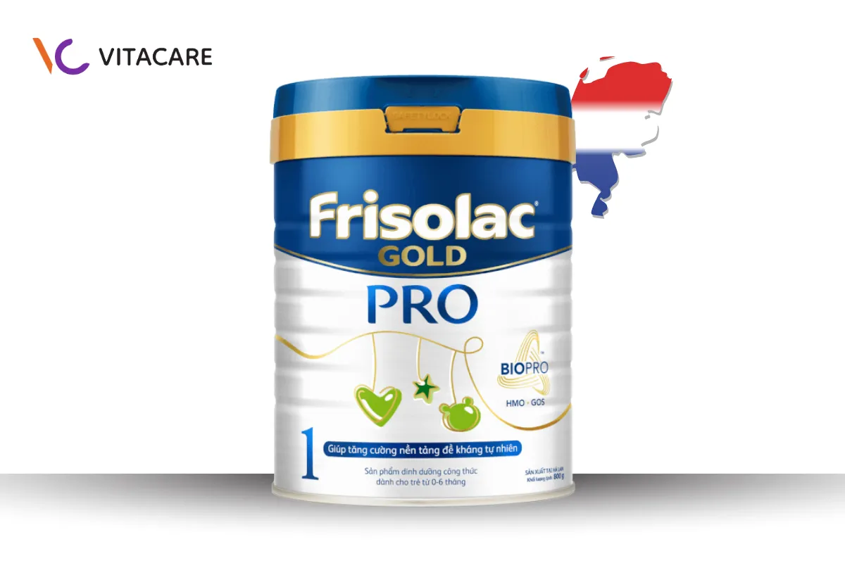 Sữa bột Frisolac Gold Pro số 1 Sữa bột Frisolac Gold Pro số 1