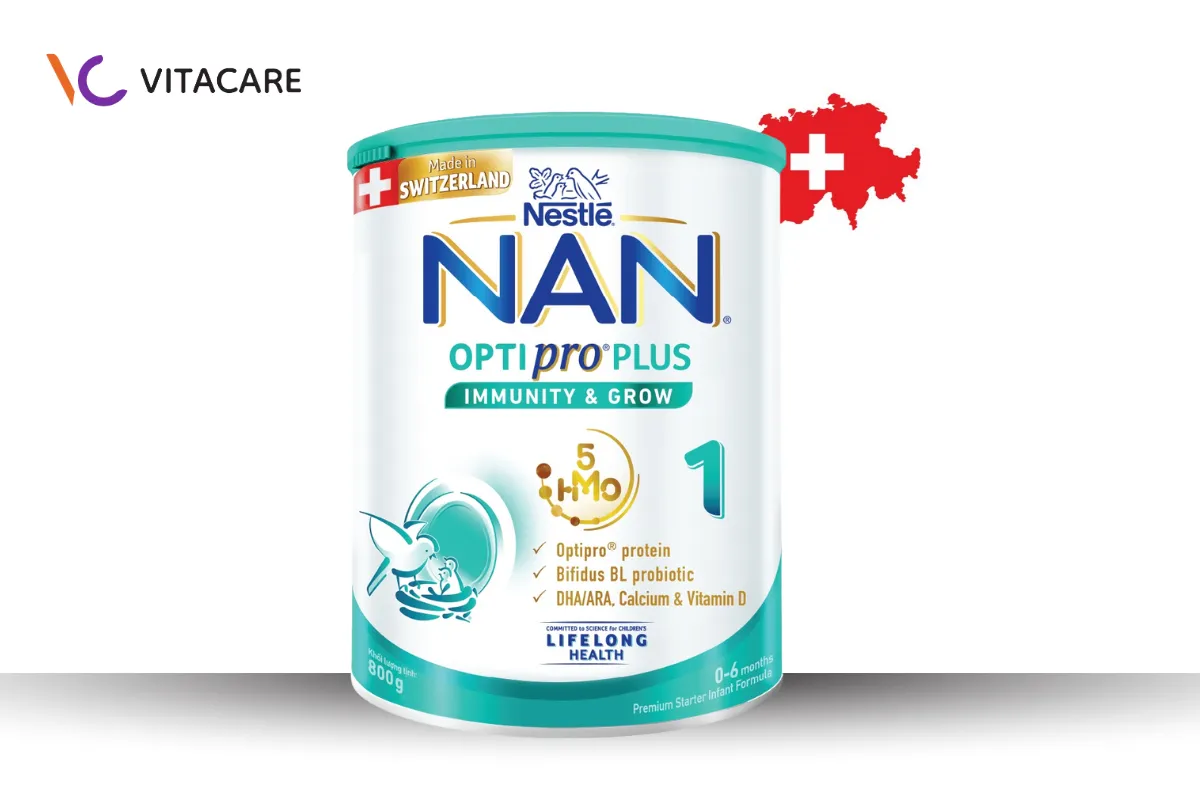 Sữa bột NAN Optipro Plus số 1 Sữa bột NAN Optipro Plus số 1