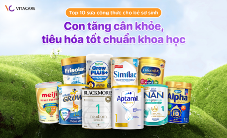 Sữa công thức cho bé sơ sinh