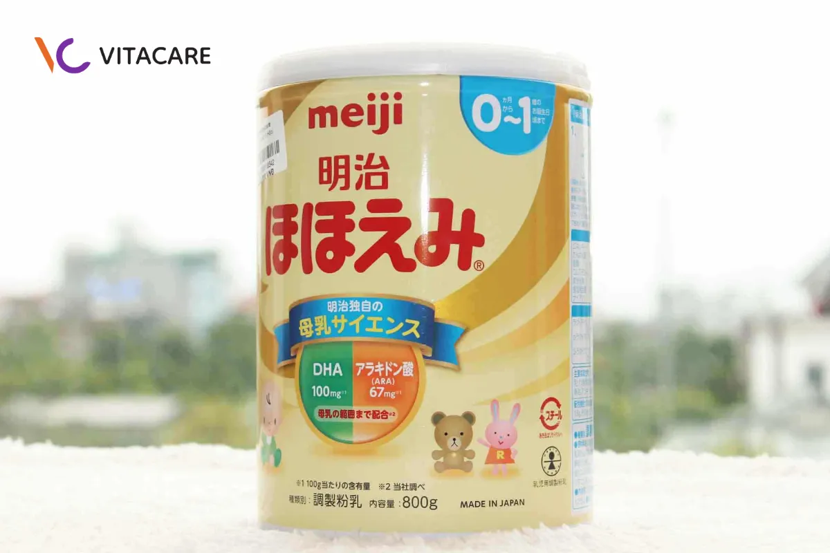 Sữa phát triển toàn diện cho trẻ sơ sinh Meiji số 0 Sữa phát triển toàn diện cho trẻ sơ sinh Meiji số 0