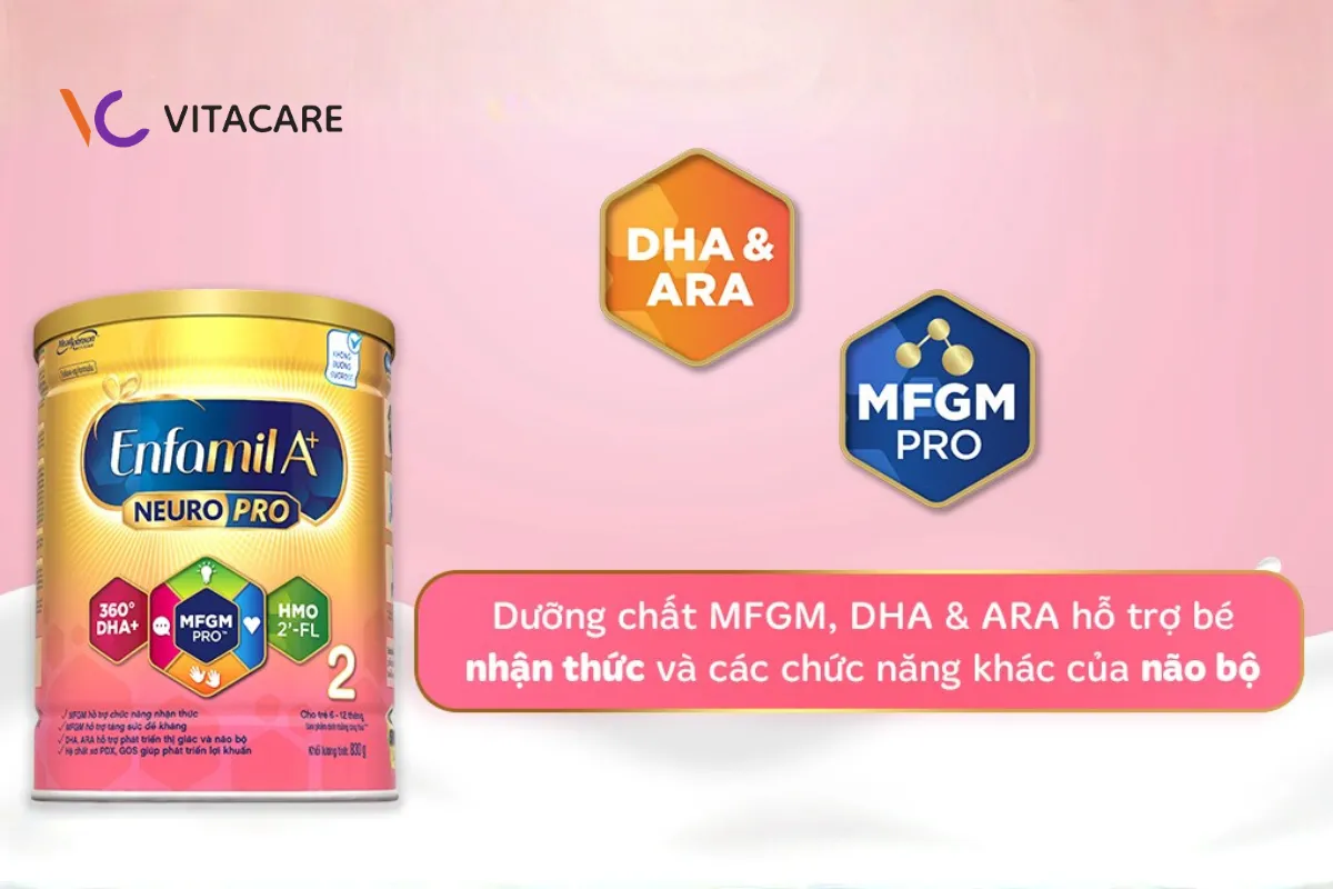 Sữa công thức phát triển trí não Enfamil A+ (Hoa Kỳ) Sữa công thức phát triển trí não Enfamil A+ (Hoa Kỳ)