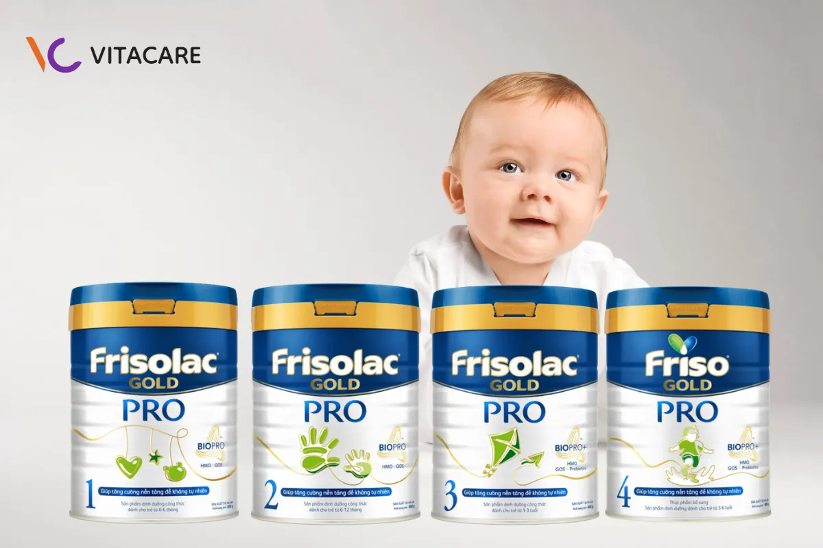 Sữa Friso Gold Pro hỗ trợ tăng cân hiệu quả Sữa Friso Gold Pro hỗ trợ tăng cân hiệu quả