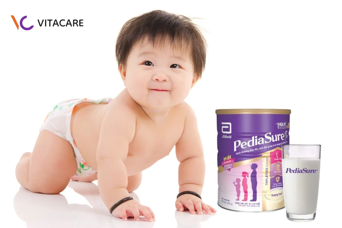 Sữa công thức tăng cân cho bé