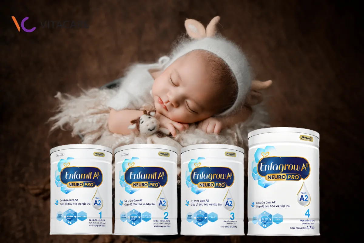 Enfa A+ NeuroPro cung cấp hàm lượng dinh dưỡng cao, giúp bé tăng cân đều  Enfa A+ NeuroPro cung cấp hàm lượng dinh dưỡng cao, giúp bé tăng cân đều