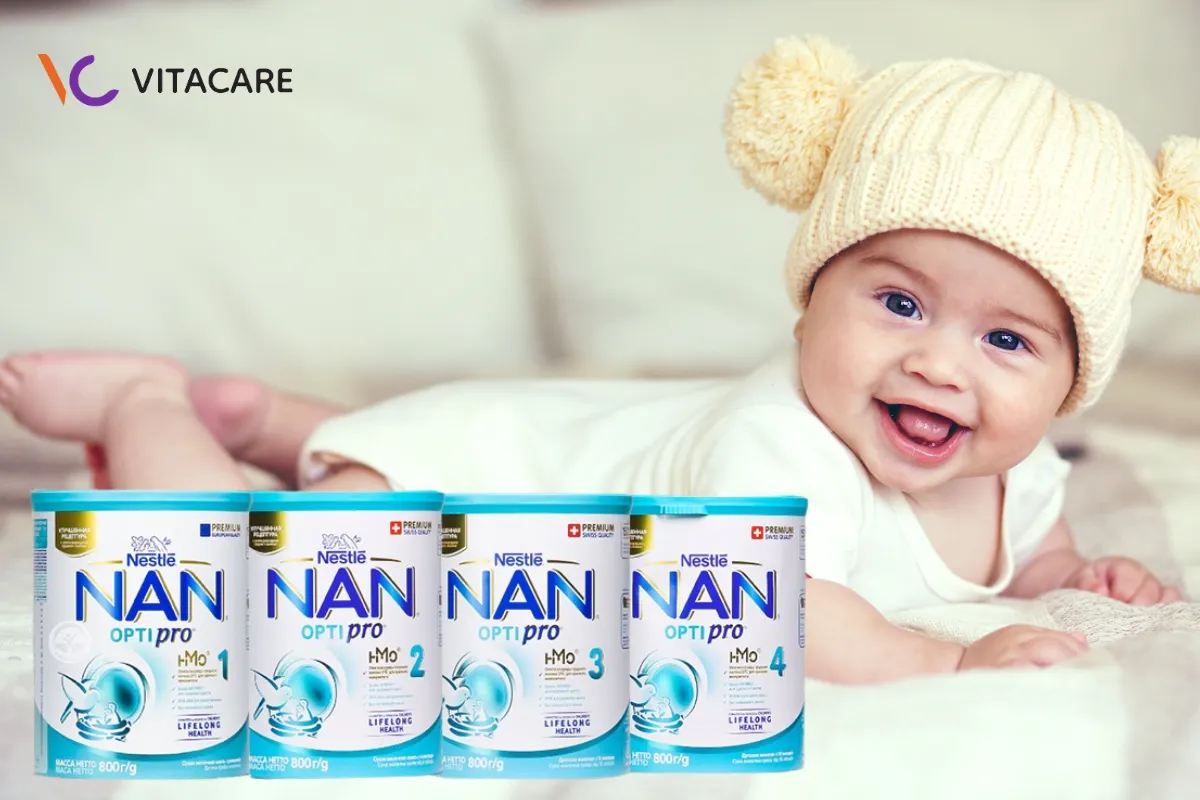 Sữa NAN Optipro Plus cải thiện tiêu hóa, tăng cân đúng chuẩn Sữa NAN Optipro Plus cải thiện tiêu hóa, tăng cân đúng chuẩn