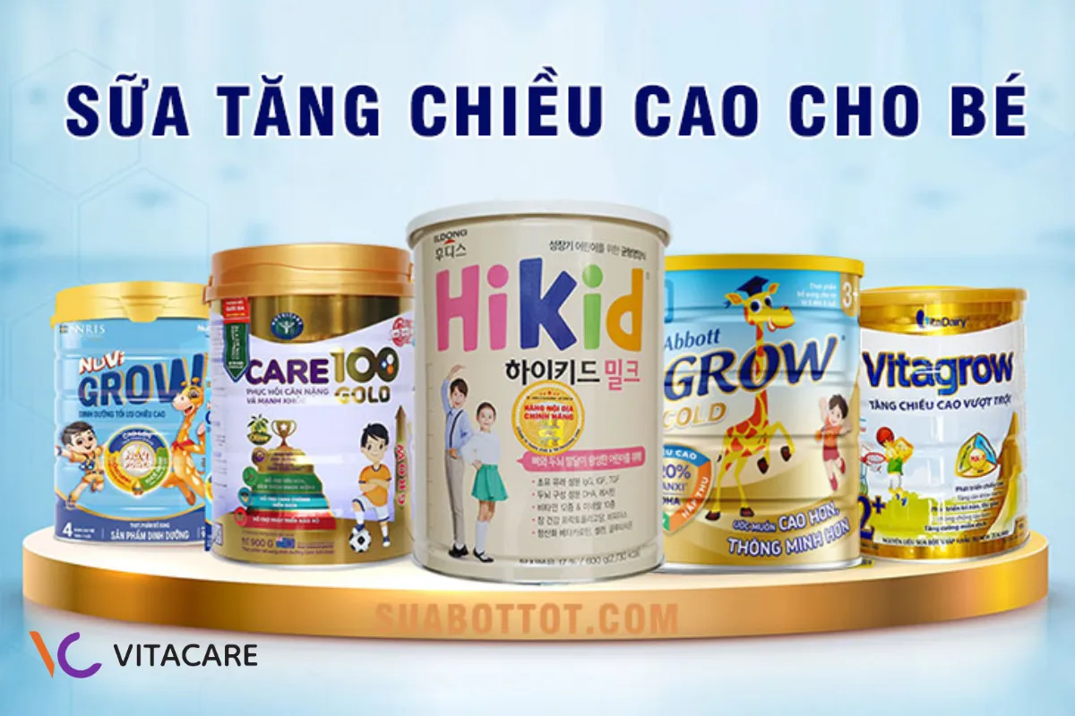 Sữa công thức tăng chiều cao