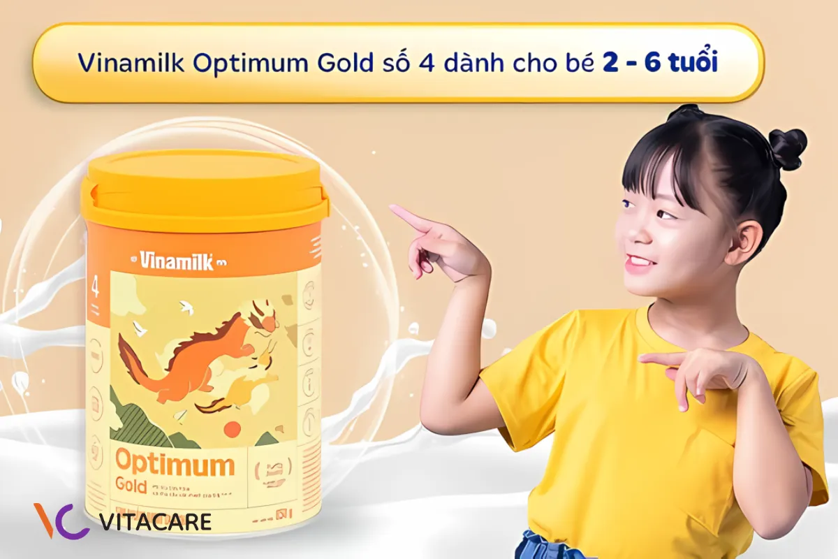 Sữa đêm cho bé Optimum Gold 4 cho bé từ 2-6 tuổi Sữa đêm cho bé Optimum Gold 4 cho bé từ 2-6 tuổi